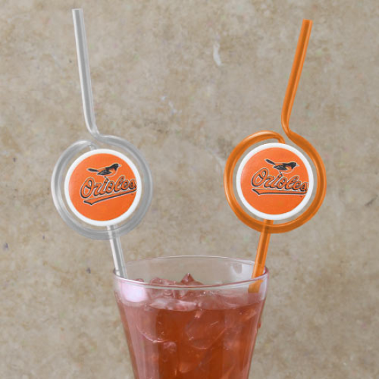 Baltimore Orioles Teeam Sips Straws