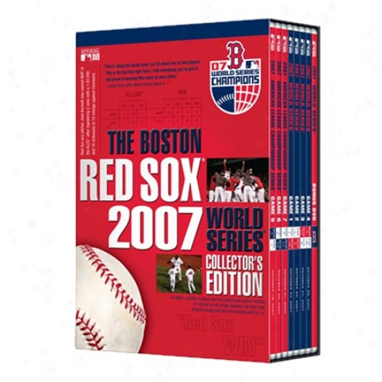 Boston Red Sox 2007 World Srries Collector's Edition Dvd Box Set