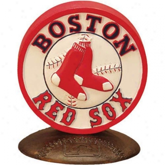 Boston Red Sox 3-d Team Logo Statue
