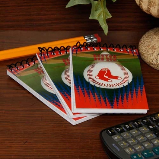 Boston Red Sox 3-pack Memo Books