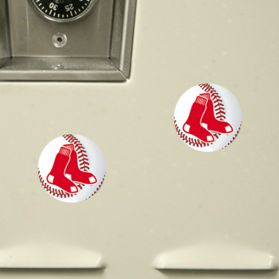 Boston Red Sox 6-pack Baseball Magnet Sheet