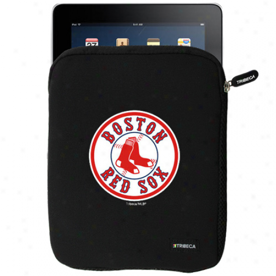 Boston Red Sox Apple Ipad Slip Sleeve - Black