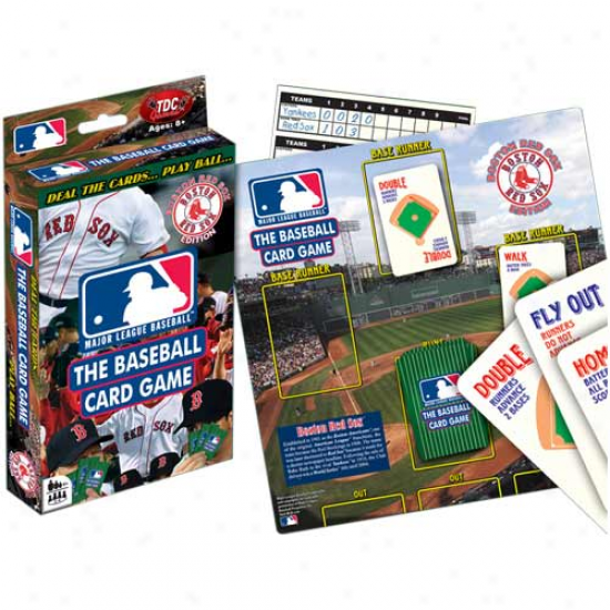 Boston Red Sox Baseball Card Game