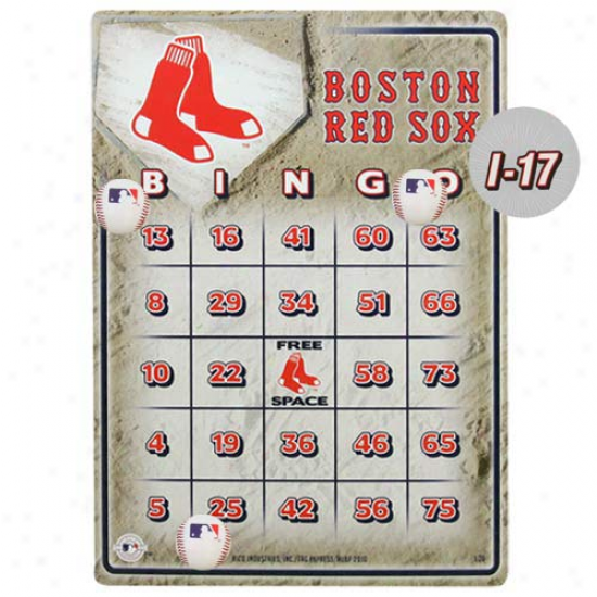 Boston Red Sox Bingo Game