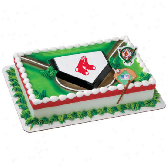 Boston Red Sox Cake Decorating Kit