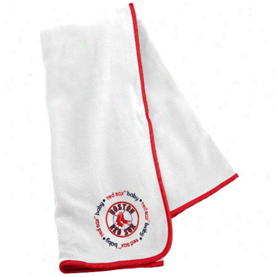 Boston Red Sox Infant Cotton Receiving Blanket