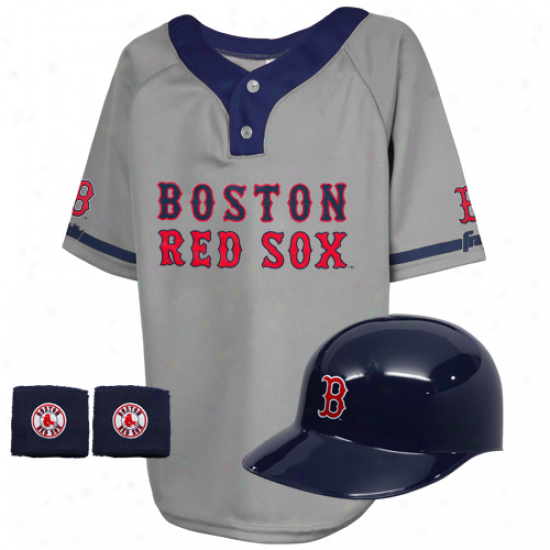 Boston Red Sox Kids Team Uniform Set