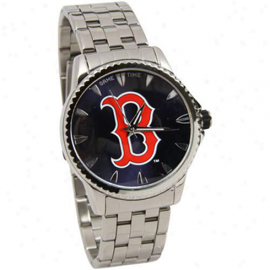 Boston Red Sox Manager Stain1ess Steel Watch