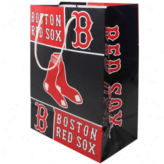 Boston Red Sox Medium Gift Bag