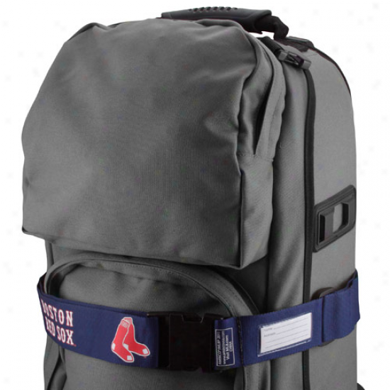 Boston Red Sox Navy Blue Adjustable Luggage Strap