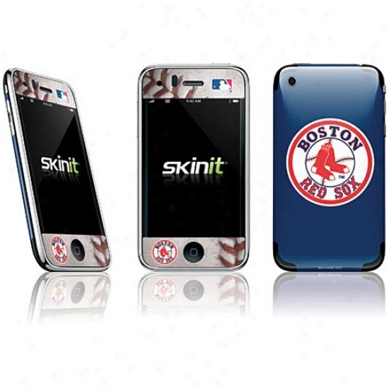 Boston Red Sox Navy Blue Iphone Skin Decal