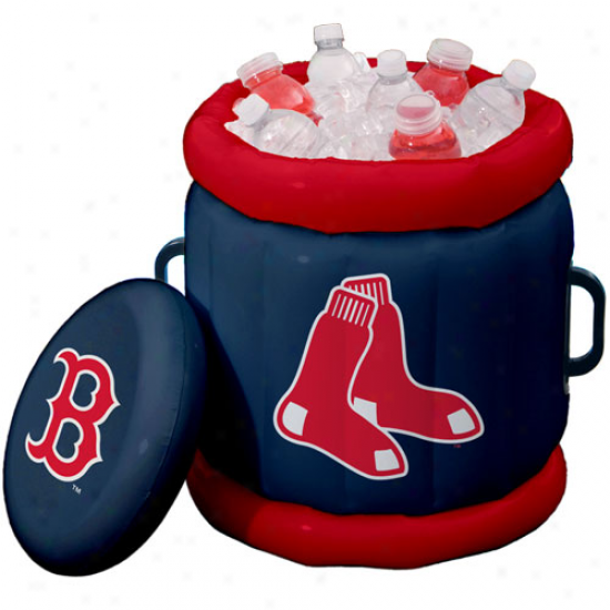 Boston Red Sox Ships Blue-red Inflatabel Cooler