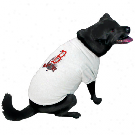 Boston Red Sox Performance Pet T-shirt - White