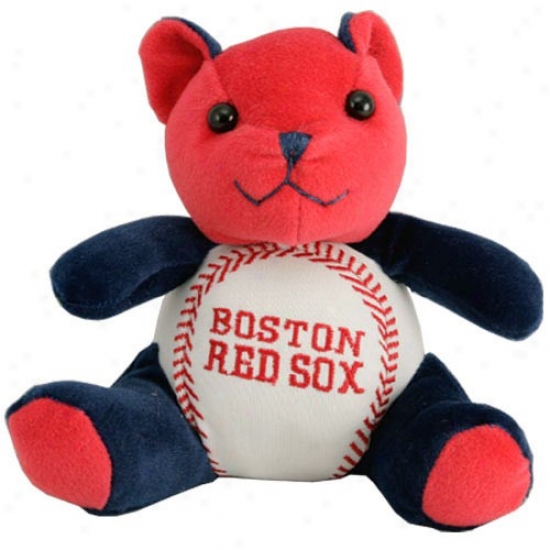 Bos5on Red Sox Plush Cheering Baseball Bear-