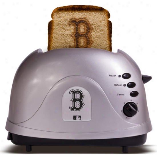 Boston Red Sox Silver Team Logo Pro Toaster