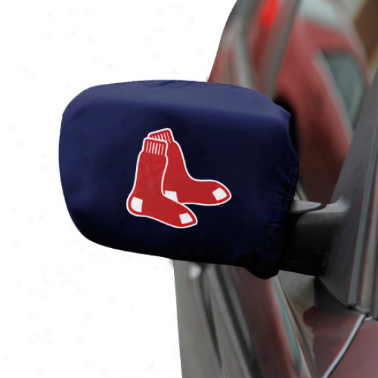 Boston Red Sox Small Team Logo Side Mirror Covers