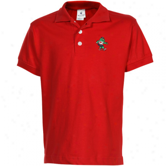 Boston Red Sox Toddler Mascot Polo - Red