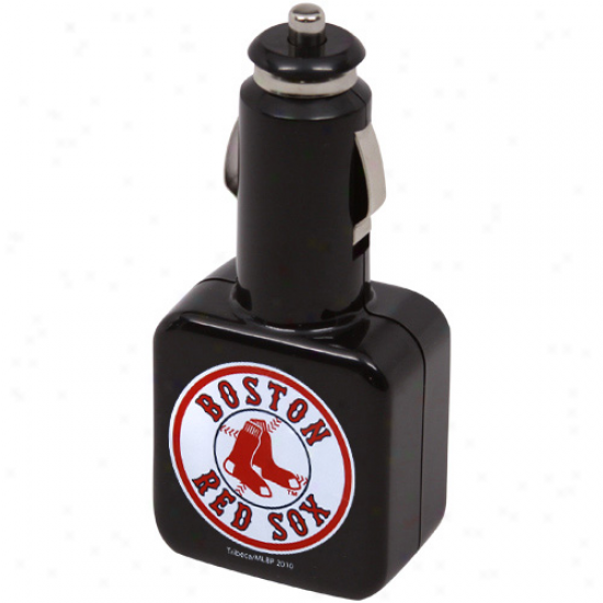 Boston Red Sox Twin Usb Car Charger