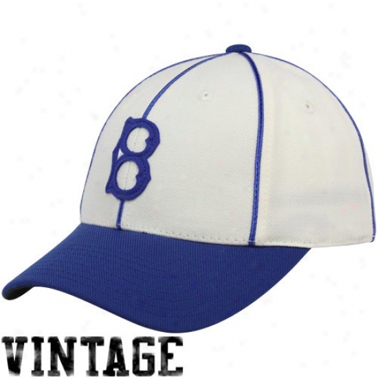 Brooklyn Dodgers Royal Blue-white 1938 Throwback Cooperstown Fitted Hat