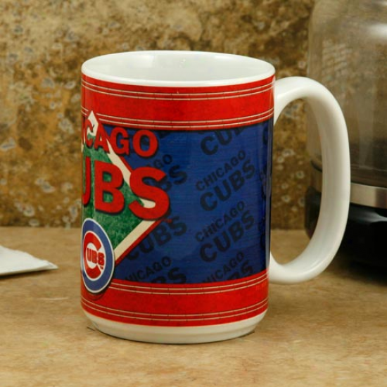 Chicago Cubs 15oz. Sublimated Logo Mug