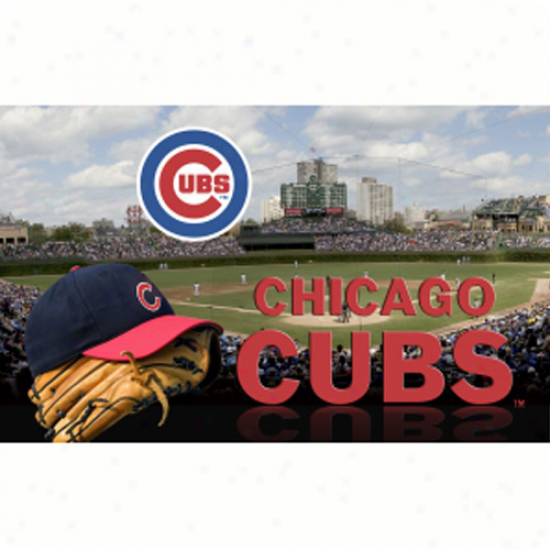 Chicago Cubs 18'' X 30'' Sublimated Door Mat