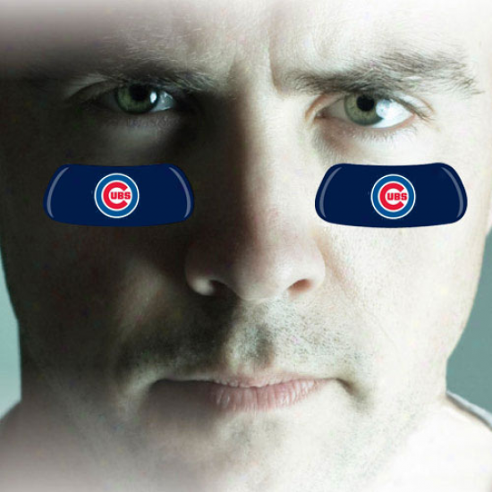 Chicago Cubs 2-pair Royal Blue Team-colored Eye Black Strips