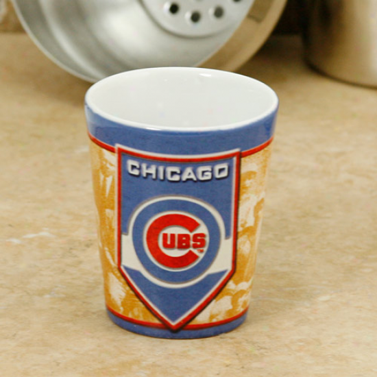 Chicago Cubs 2oz. Nostalgic Shot Glass