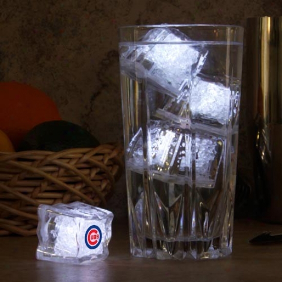 Chicago Cubs 4-pack Light-up Party Cubes