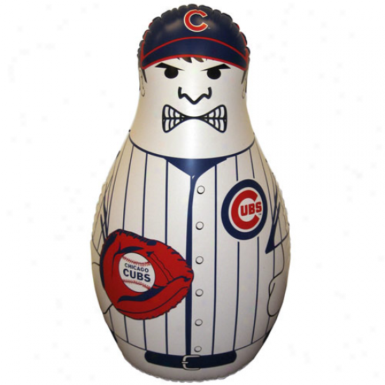 Chicago Cubs 40'' Inflatable Baseball Buddy Punching Bag