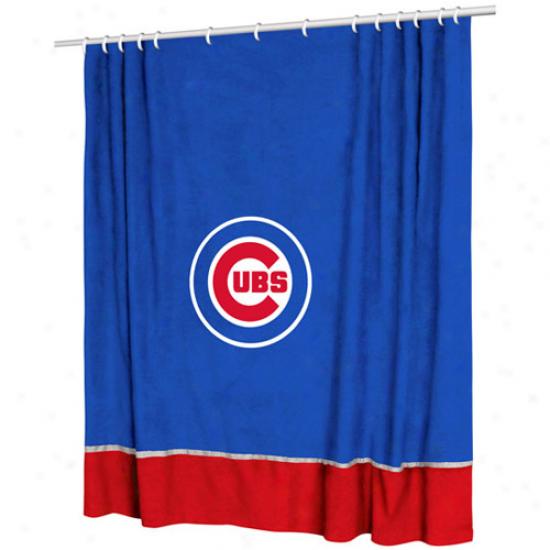 Chicago Cubs 72'' X 72'' Mvp Shower Curtain