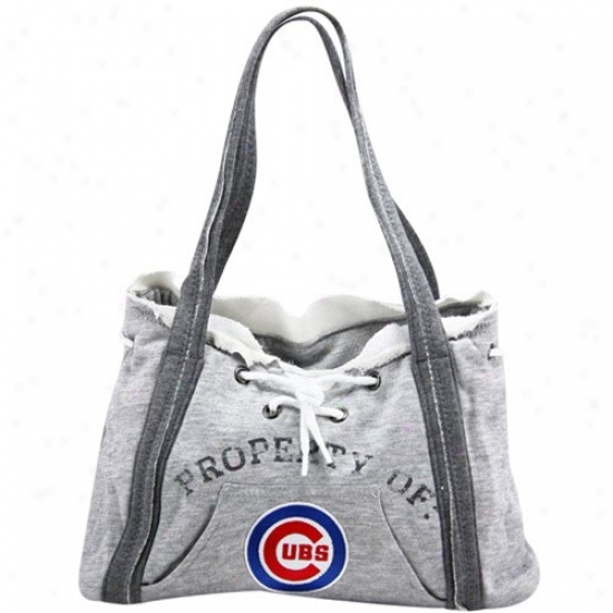 Chicago Cubs Ash Hoody Purse