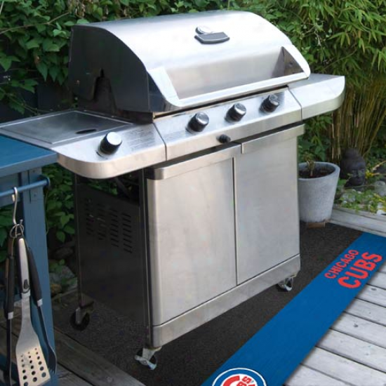 Chicago Cubs Grill Mat