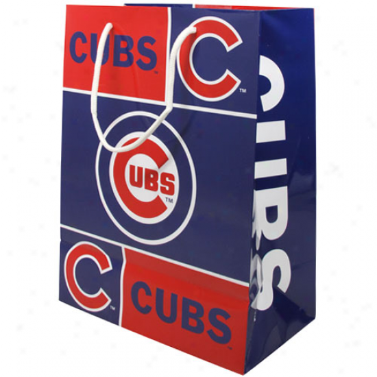 Chicago Cubs Medium Gift Bag