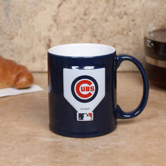 Chicago Cubs Navy Blue 11oz. Ceramic Sculpted Mug