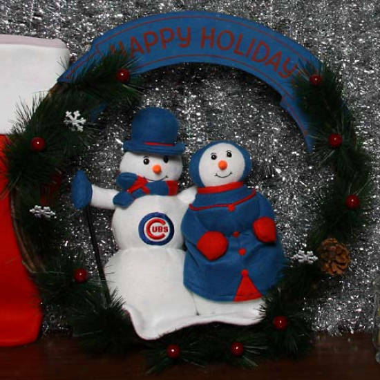 Chicago Cuhs Olde World Wreath