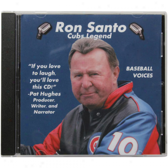 Chicago Cubs Ron Santo ''cubs Legend'' Baseball Voices Tribute Cd