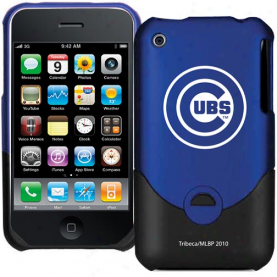 Chicago Cubs Royal Blue Iphone 3g/3gs Duo Shell Case