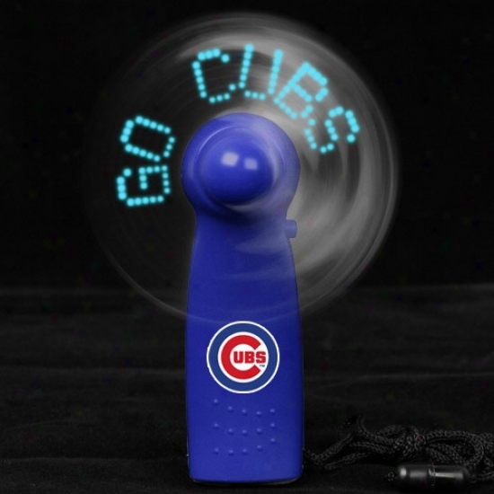 Chicago Cubs Royal Blue Light-up Message Excite