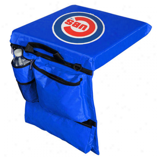 Chicago Cubs Kingly Blue Utility Stadium Seat Cushion