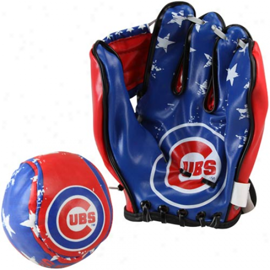 Chicago Cubs Soft Ball & Glove Set