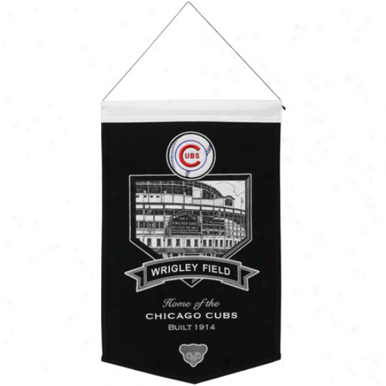 Chicago Cubs Stadium Collection Wool Blnd Banner