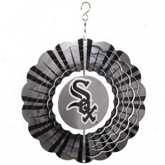 Chicago White Sox 10'' Team Logo Designer Wind Spinner