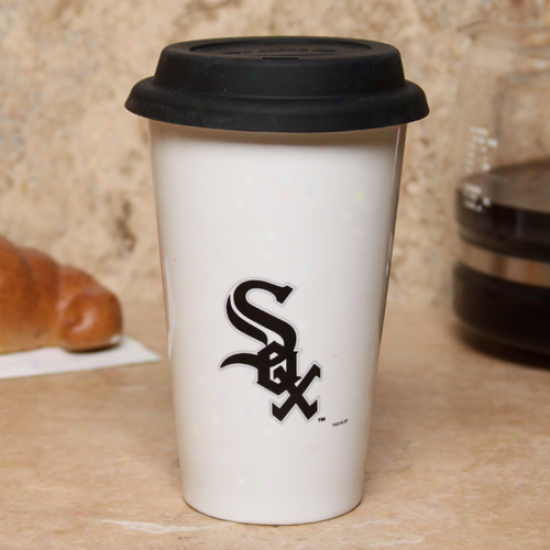 Chicago White Sox 10oz. Ceramkc Team Logo Travel Mug