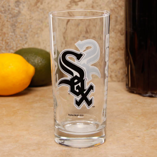 Chicago White Sox 15oz. Satin Etch Glass