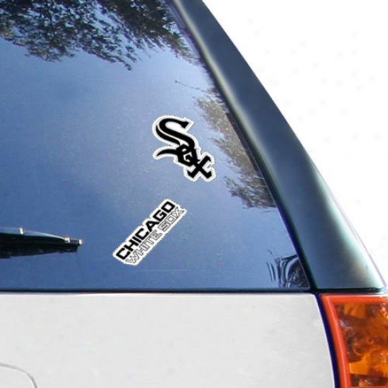 Cicago White Sox 2-pack 4'' X 4'' Die-cut Decals