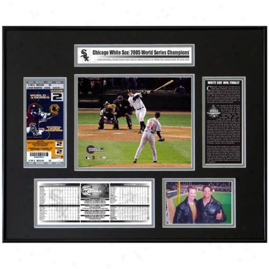 Chicago Whhite Sox 2005 World Succession Ticket Frame - Joe Crede