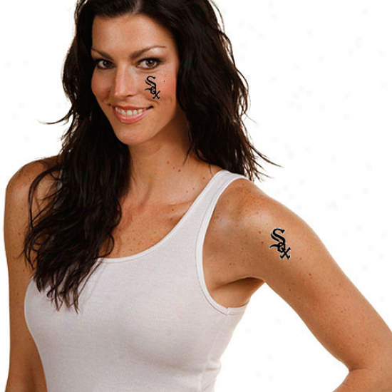 Chicago White Sox 4-pack Temporary Tattoos