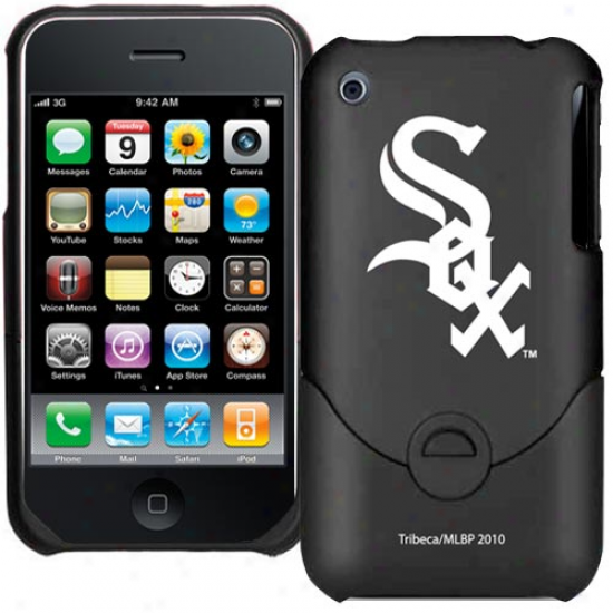 Chicago White Sox Black Iphone 3g/3gs Duo Shel1 Case