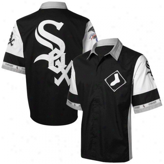 Chicago White Sox Black Pit Company Shirt