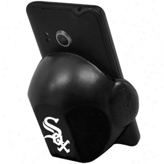 Chicago White Sox Black Podsta Smartphone Stand